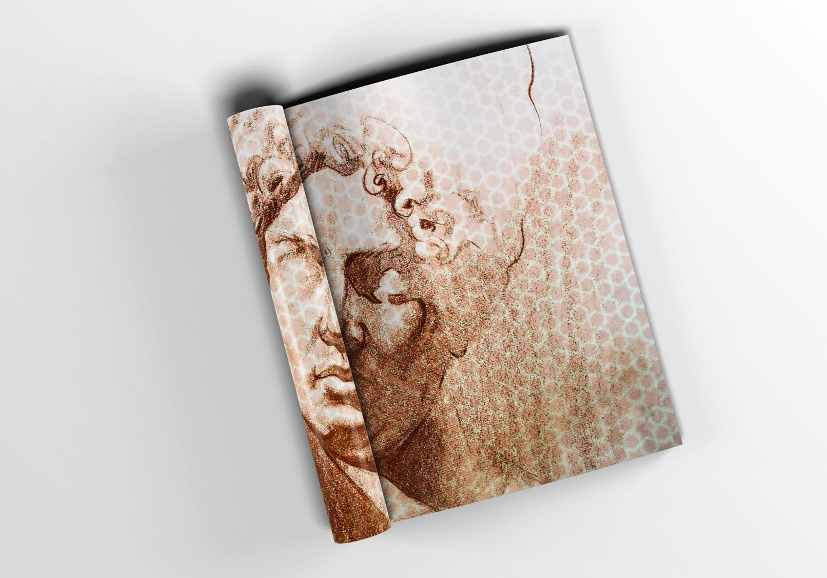 Visual identity design project of "Sarkeshi" drawing exhibition⁣